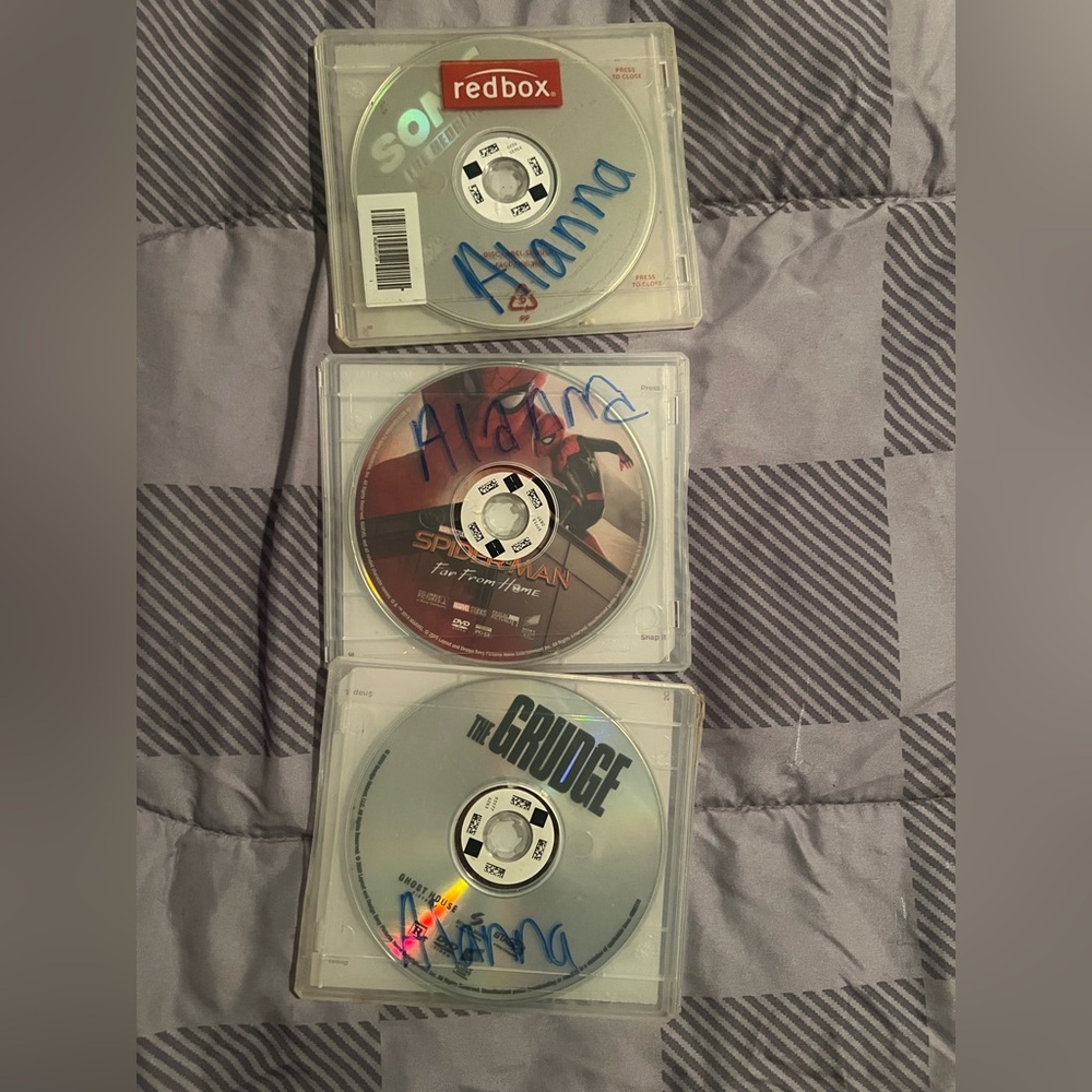 3 DVDs with Cases